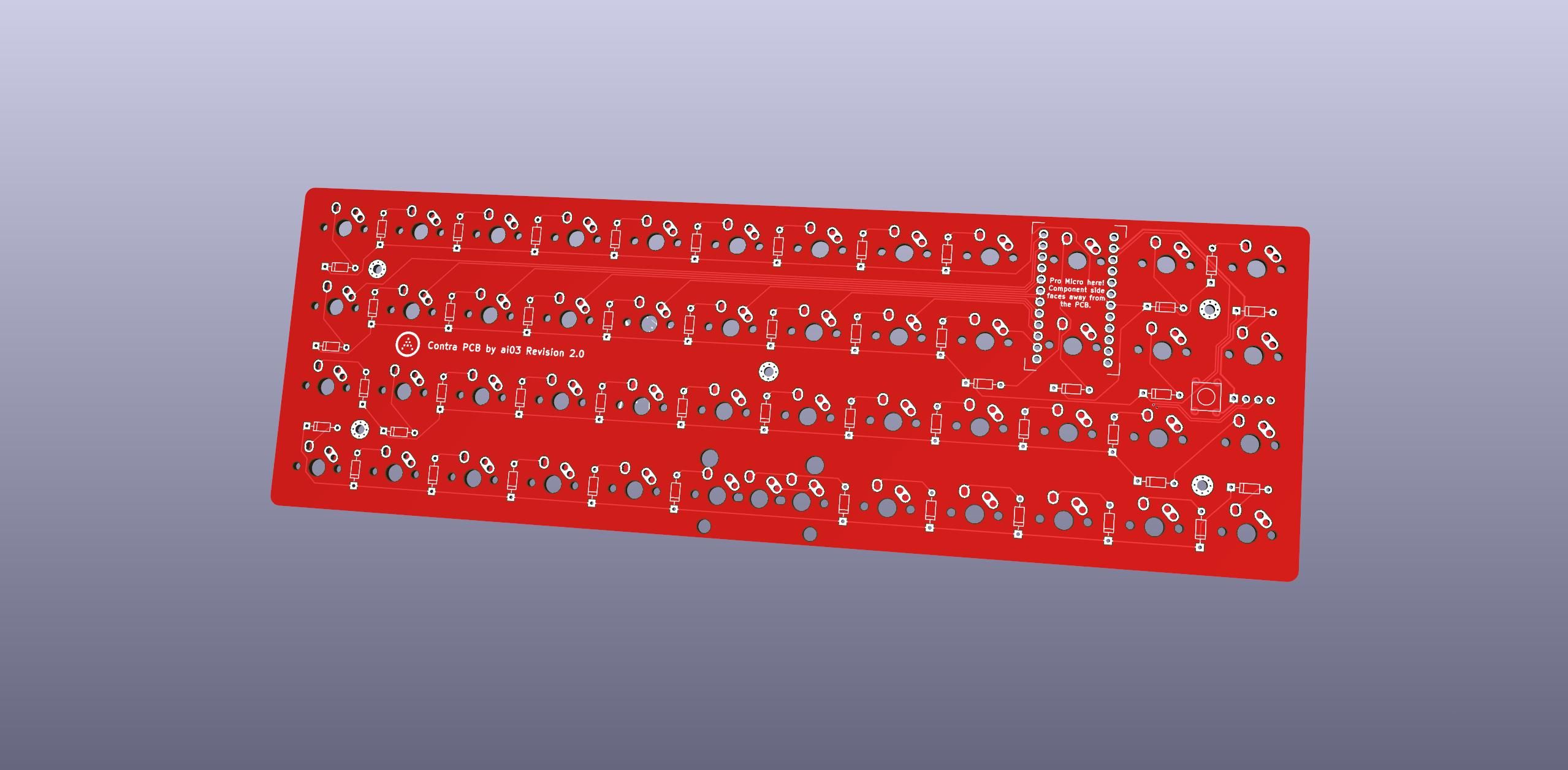 Contra pcb bottom