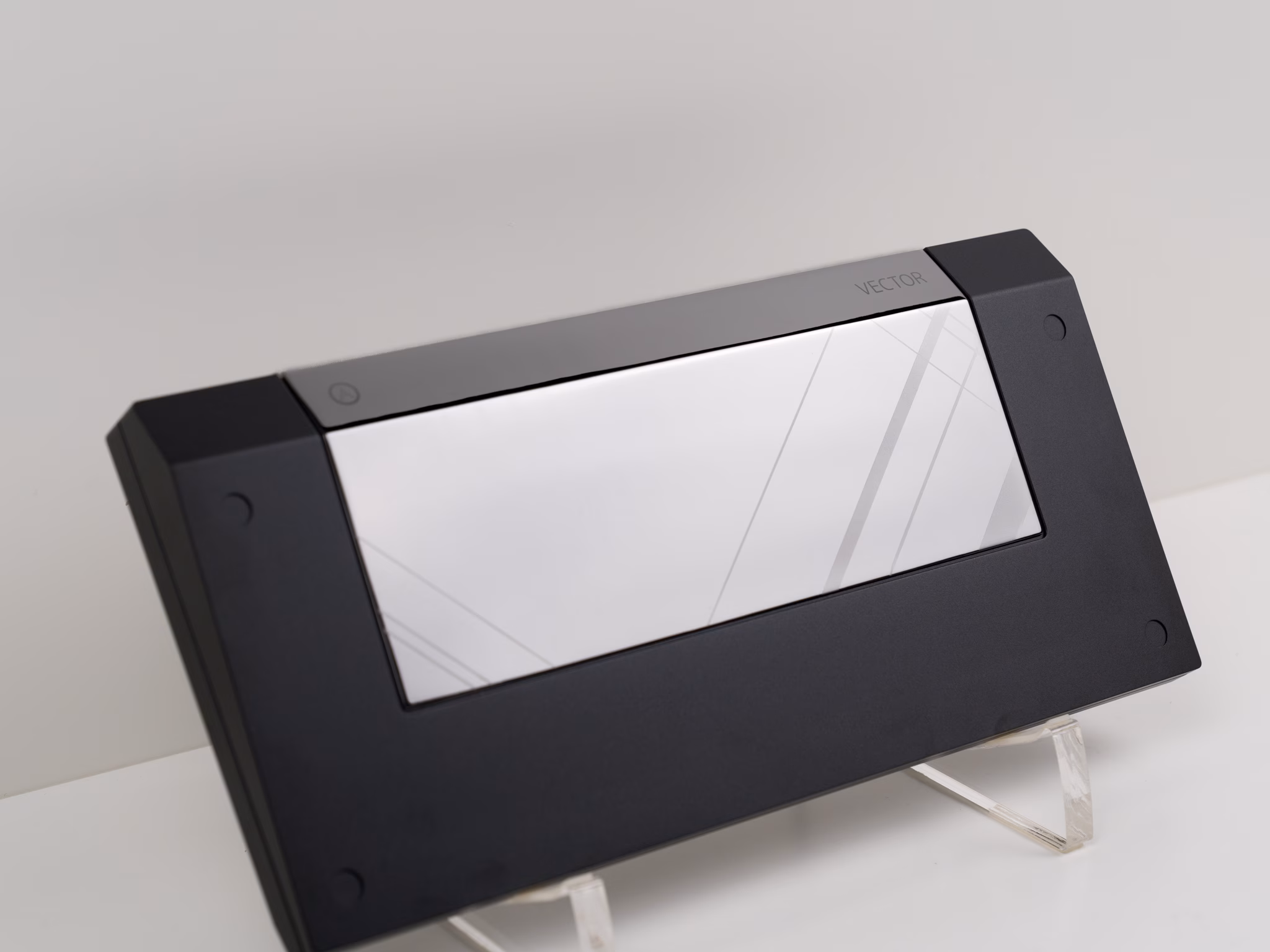 Vector black bottom
